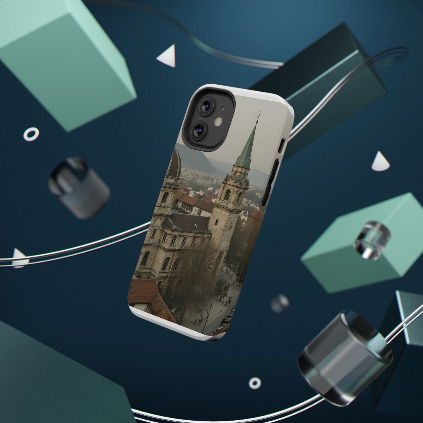 Stylish Impact-Resistant Phone Cases with Scenic Design, Durable Cell Covers, Perfect Gift for Travelers, Functional Phone Accessories