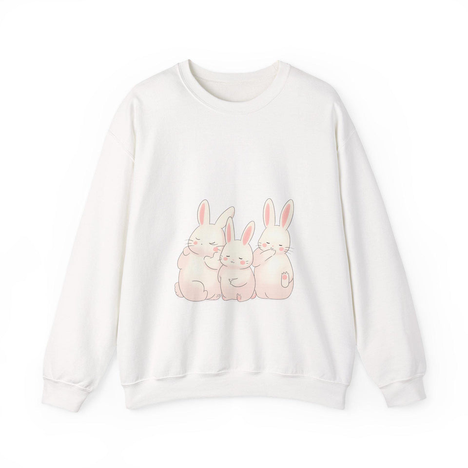 Cute Bunny Crewneck Sweatshirt