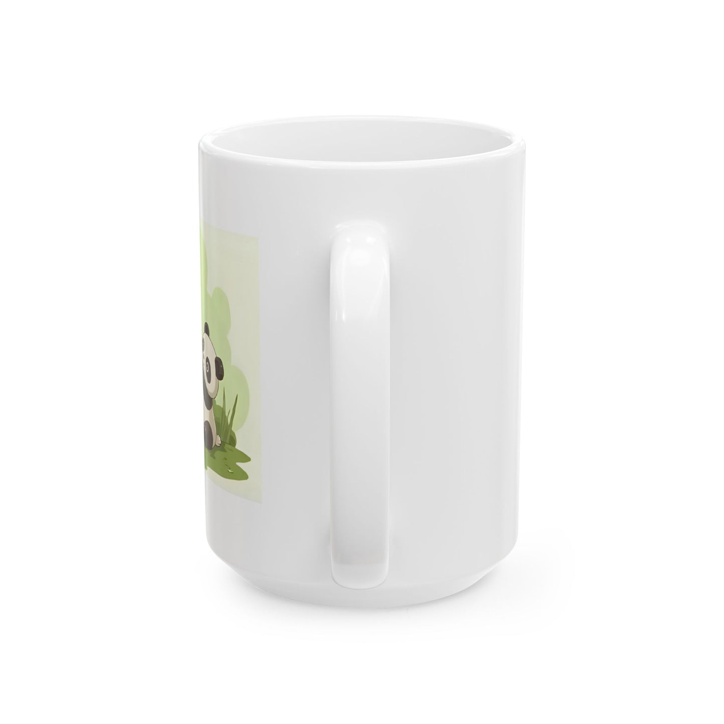 Cute Panda Ceramic Mug - Perfect Gift for Animal Lovers, Tea/ Coffee Cup for Home & Office, Fun Gift for Birthdays