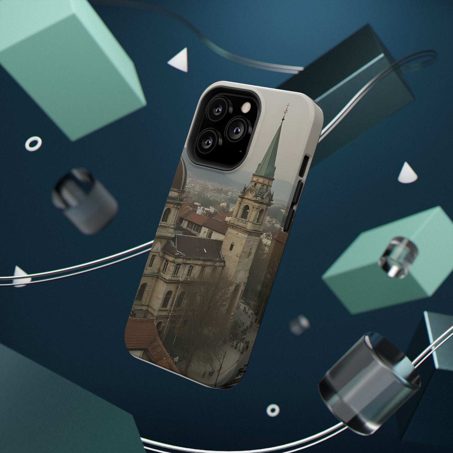 Stylish Impact-Resistant Phone Cases with Scenic Design, Durable Cell Covers, Perfect Gift for Travelers, Functional Phone Accessories