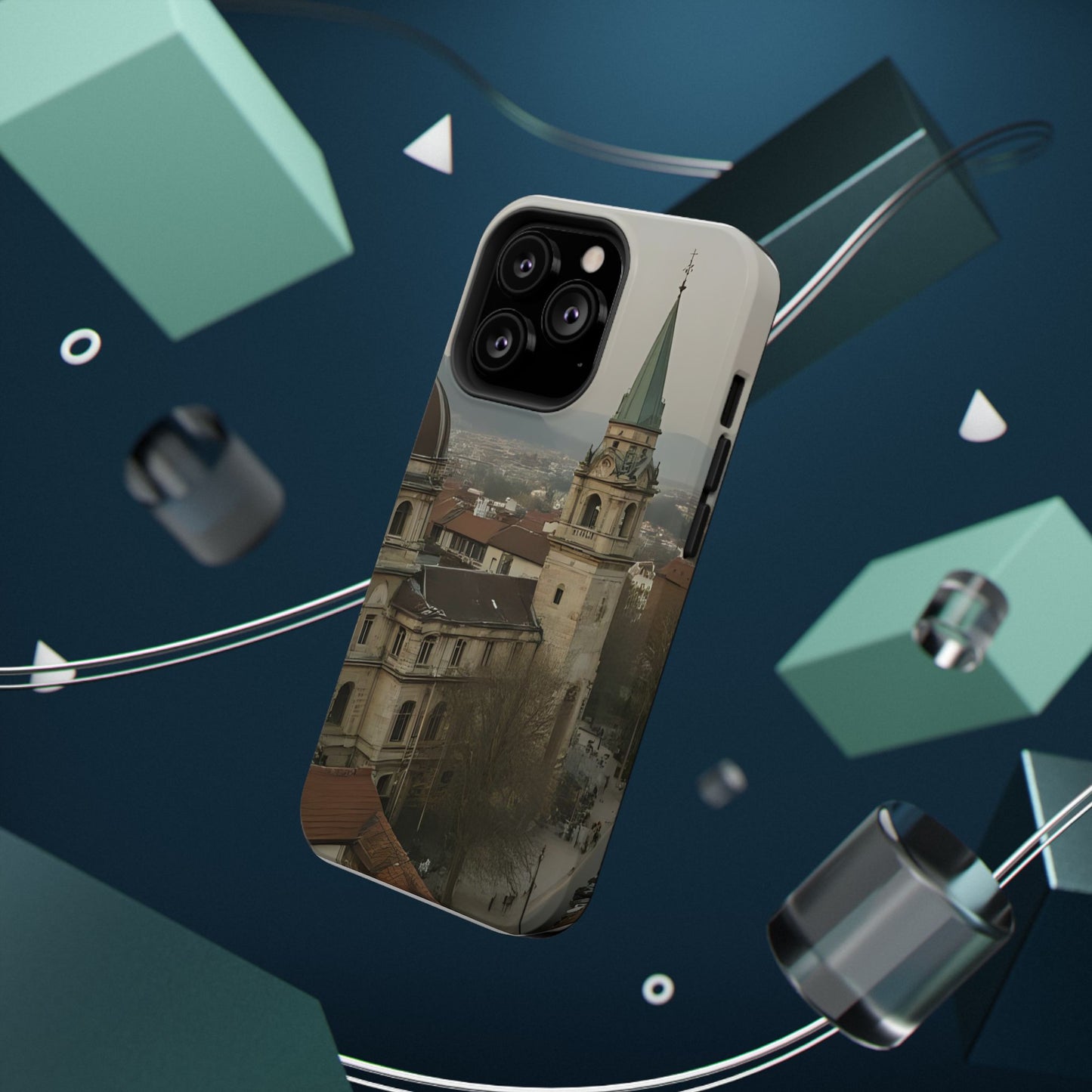 Stylish Impact-Resistant Phone Cases with Scenic Design, Durable Cell Covers, Perfect Gift for Travelers, Functional Phone Accessories
