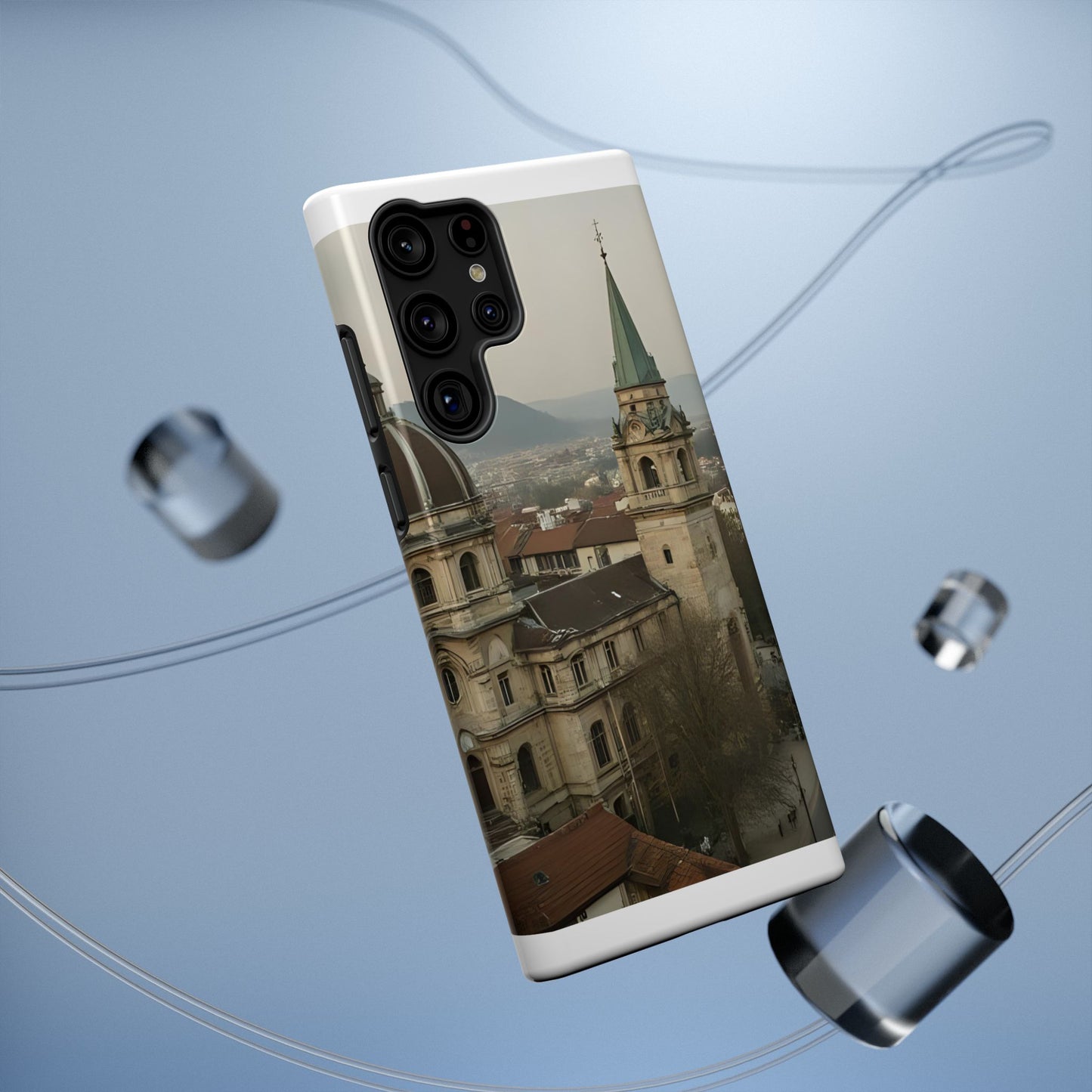Stylish Impact-Resistant Phone Cases with Scenic Design, Durable Cell Covers, Perfect Gift for Travelers, Functional Phone Accessories