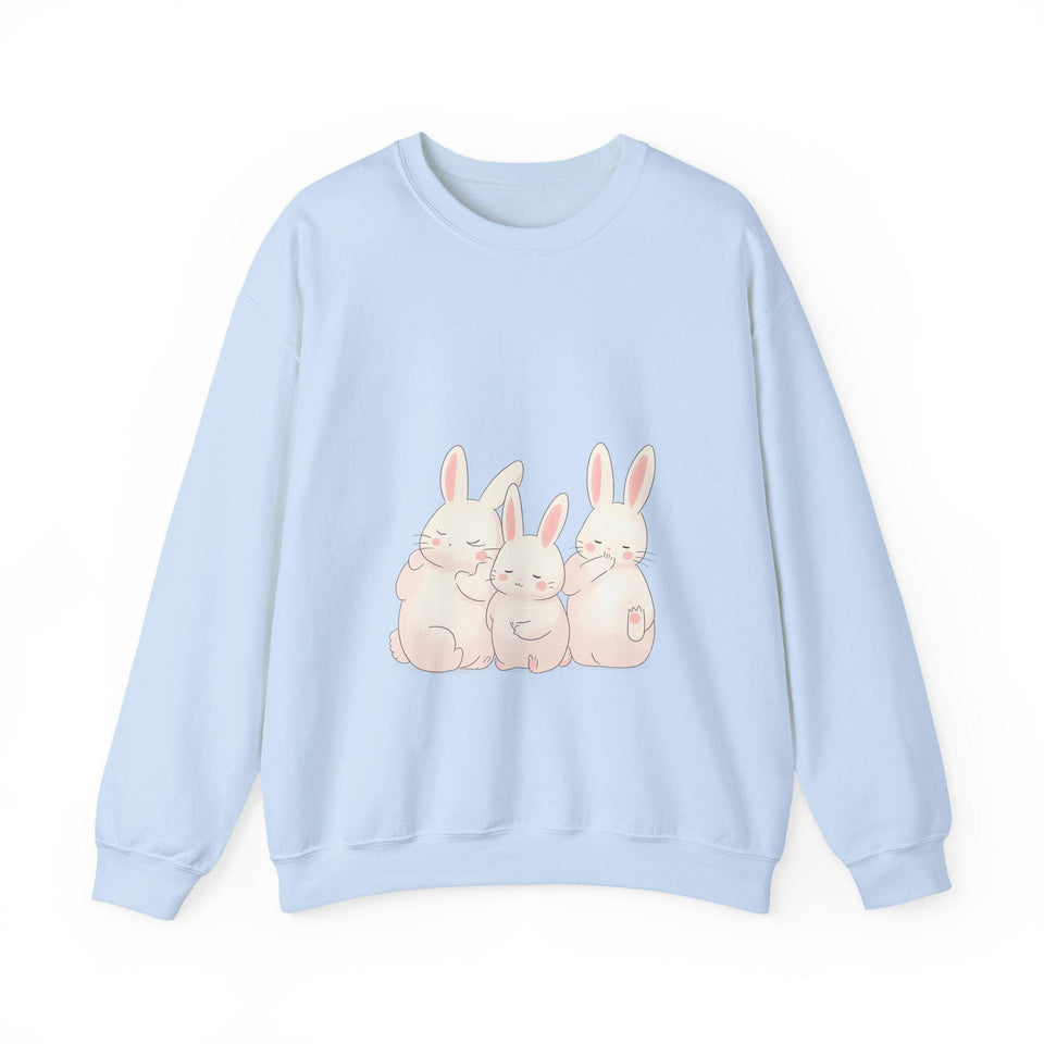 Cute Bunny Crewneck Sweatshirt