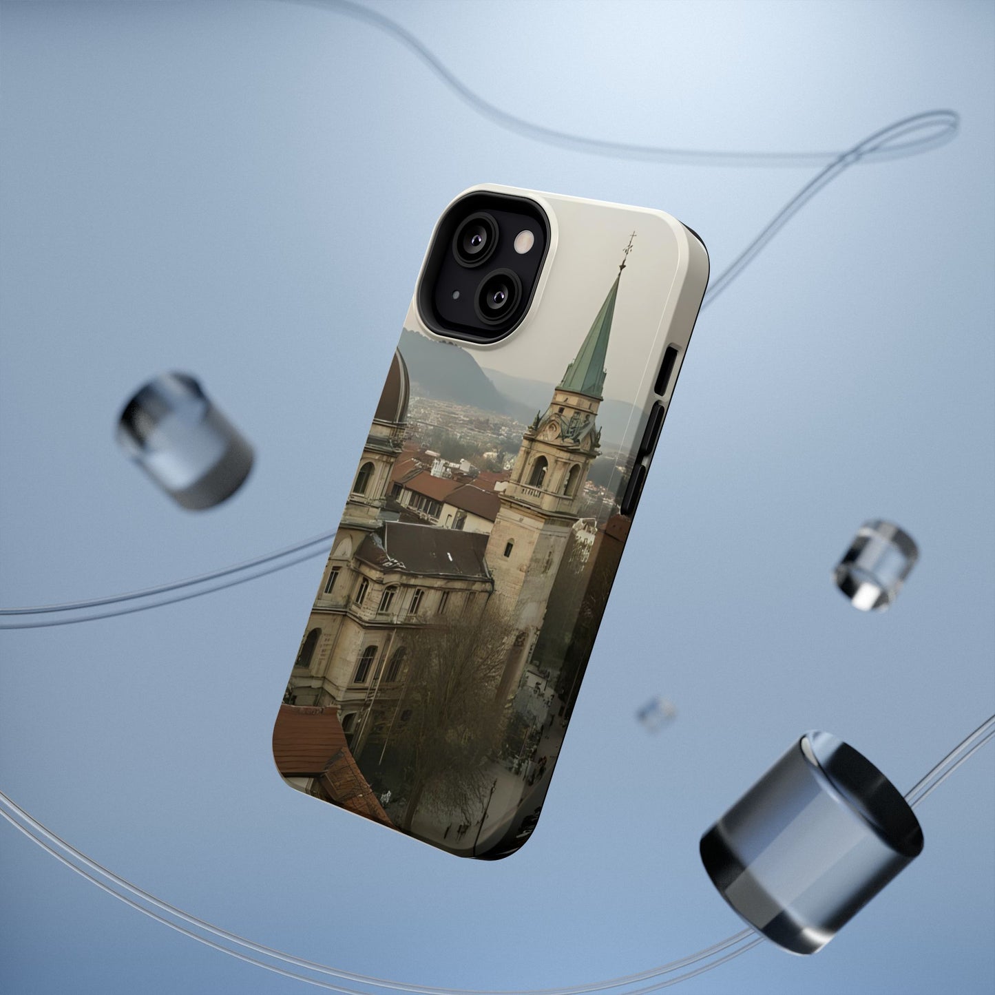 Stylish Impact-Resistant Phone Cases with Scenic Design, Durable Cell Covers, Perfect Gift for Travelers, Functional Phone Accessories
