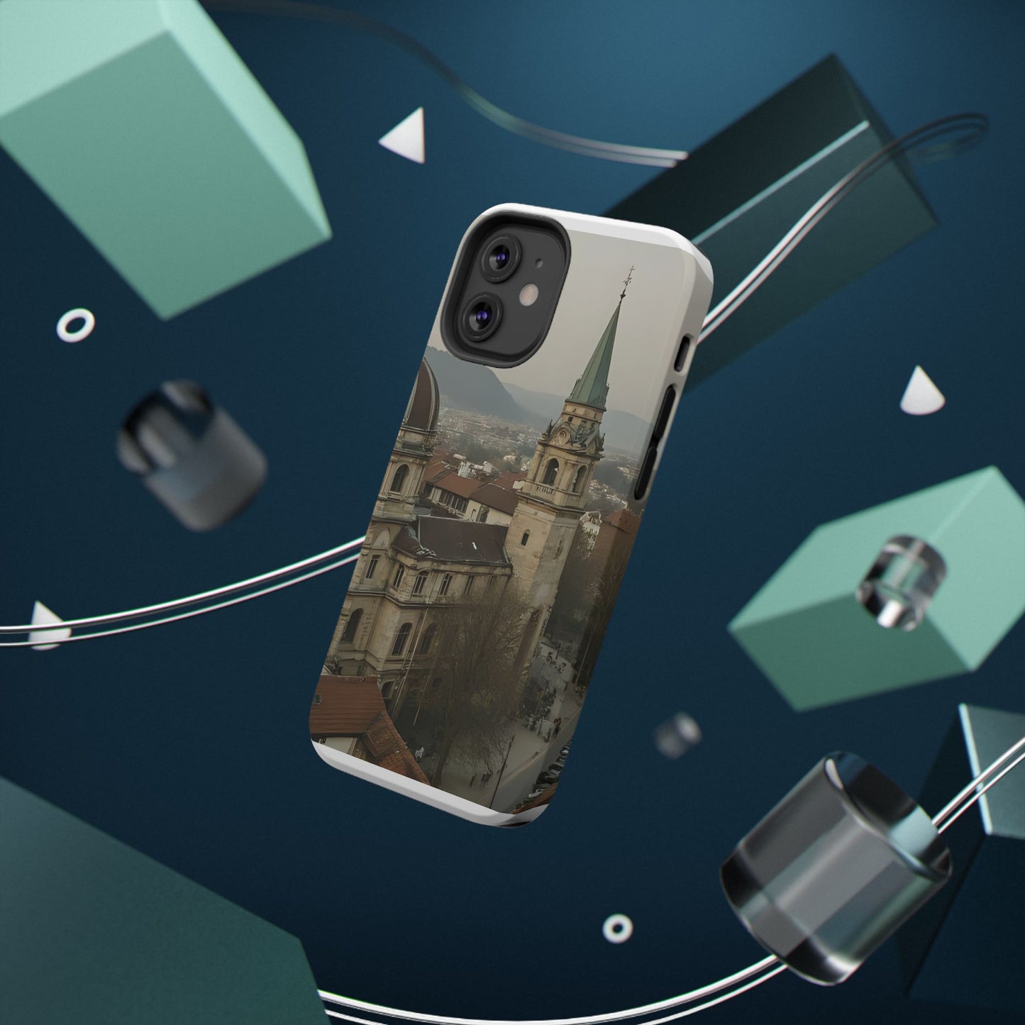 Stylish Impact-Resistant Phone Cases with Scenic Design, Durable Cell Covers, Perfect Gift for Travelers, Functional Phone Accessories