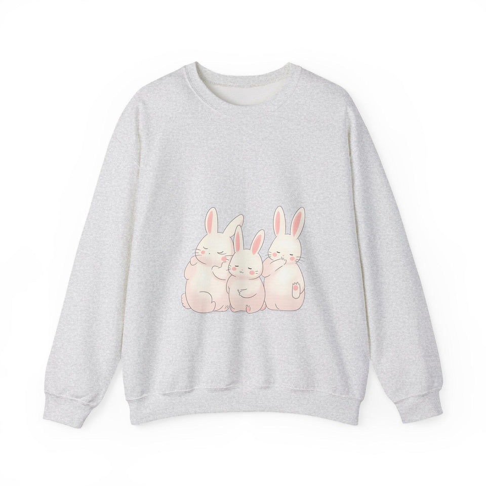 Cute Bunny Crewneck Sweatshirt