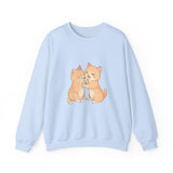 Adorable Cat Lovers Unisex Sweatshirt, Cozy Graphic Sweater for Cat Owners, Perfect for Casual Wear, Gift for Cat Lovers, Cute Animal [...]