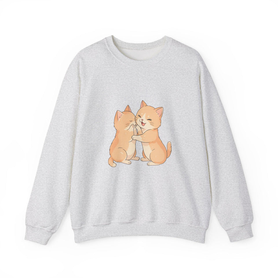 Adorable Cat Lovers Unisex Sweatshirt, Cozy Graphic Sweater for Cat Owners, Perfect for Casual Wear, Gift for Cat Lovers, Cute Animal [...]