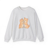Adorable Cat Lovers Unisex Sweatshirt, Cozy Graphic Sweater for Cat Owners, Perfect for Casual Wear, Gift for Cat Lovers, Cute Animal [...]