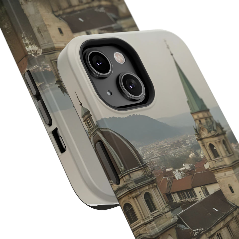 Stylish Impact-Resistant Phone Cases with Scenic Design, Durable Cell Covers, Perfect Gift for Travelers, Functional Phone Accessories