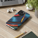 Retro Vinyl Record Phone Case – Front View