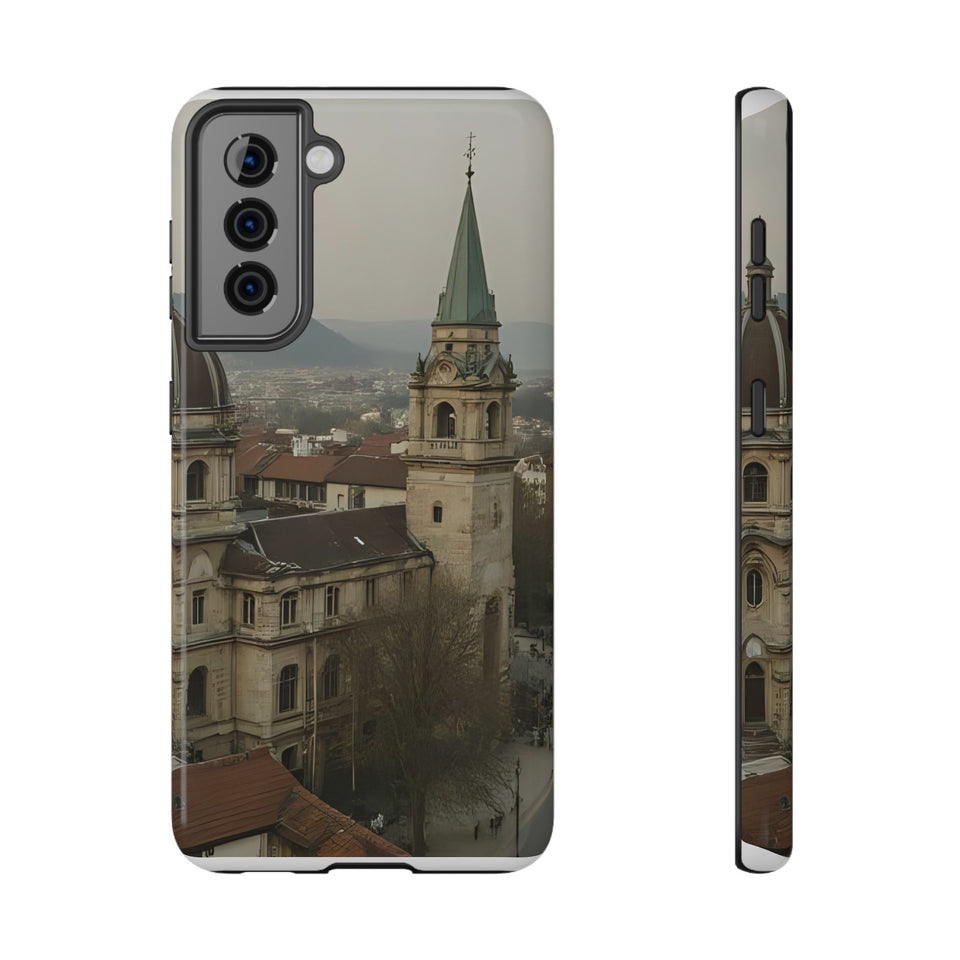 Stylish Impact-Resistant Phone Cases with Scenic Design, Durable Cell Covers, Perfect Gift for Travelers, Functional Phone Accessories