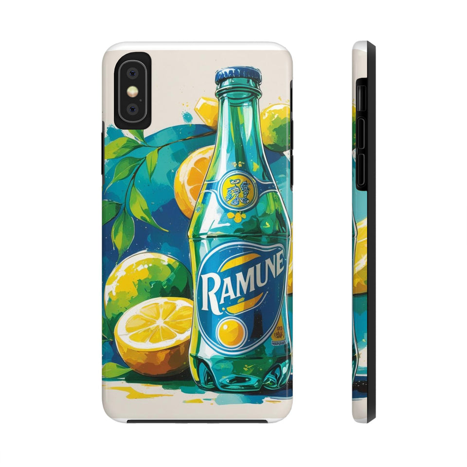 Tough Phone Case Vintage Ramune – Front View