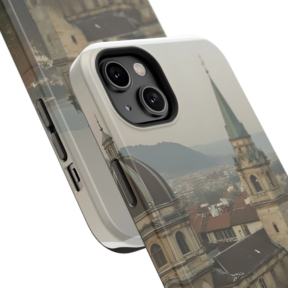 Stylish Impact-Resistant Phone Cases with Scenic Design, Durable Cell Covers, Perfect Gift for Travelers, Functional Phone Accessories