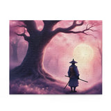Mystical Samurai Puzzle - 120, 252, 500-Piece, Relaxation activity, Perfect gift for puzzle lovers, Meditative decor, Unique home [...]