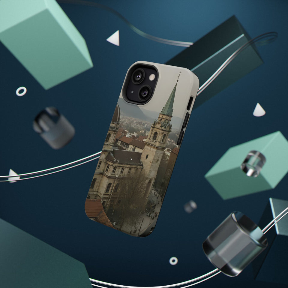 Stylish Impact-Resistant Phone Cases with Scenic Design, Durable Cell Covers, Perfect Gift for Travelers, Functional Phone Accessories