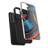 Retro Vinyl Record Phone Case – Front View