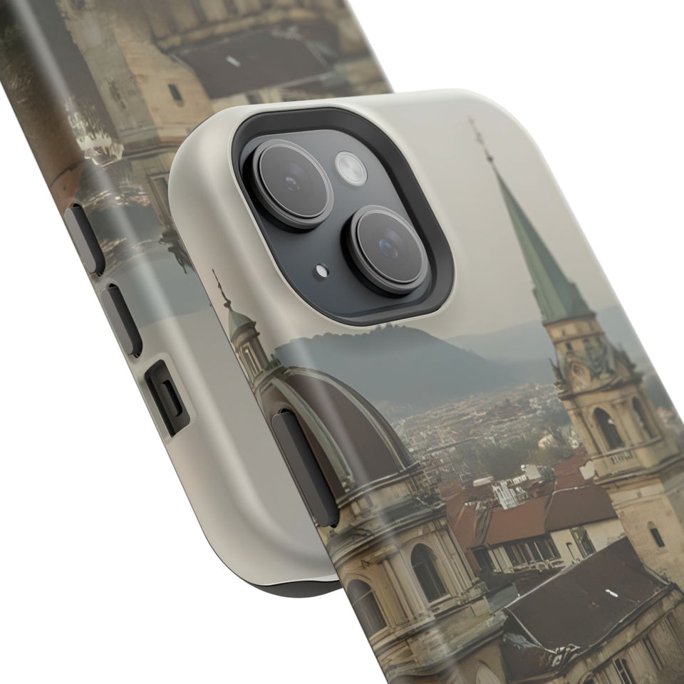 Stylish Impact-Resistant Phone Cases with Scenic Design, Durable Cell Covers, Perfect Gift for Travelers, Functional Phone Accessories