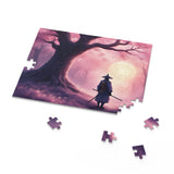 Mystical Samurai Puzzle - 120, 252, 500-Piece, Relaxation activity, Perfect gift for puzzle lovers, Meditative decor, Unique home [...]