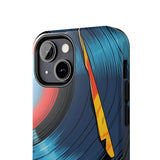 Retro Vinyl Record Phone Case – Front View