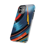 Retro Vinyl Record Phone Case – Front View