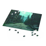 Desolation Puzzle - 120/252/500-Piece Jigsaw, Nostalgic Decor, Gift for Puzzle Lovers, Relaxing Activity, Home Decor
