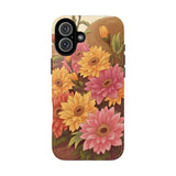 Floral Phone Case – protect your smartphone with style and durability, featuring a colorful flower design. This tough protective case safeguards your device from scratches, drops, and everyday wear while adding a vibrant, nature-inspired touch. Perfect for nature lovers, spring fashion enthusiasts, and anyone who wants to combine function with style.
