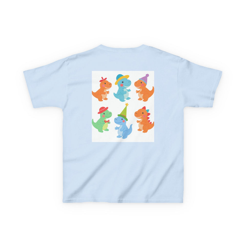 Cute Dinosaur Kids Tee, Fun Dinosaur Shirt, Birthday Gift, Kids T-Shirt, Toddler Apparel, Cute Dino Tee