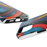 Retro Vinyl Record Phone Case – Front View