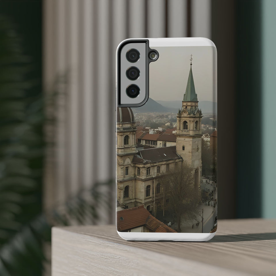 Stylish Impact-Resistant Phone Cases with Scenic Design, Durable Cell Covers, Perfect Gift for Travelers, Functional Phone Accessories