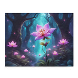 Fantastical Flower Puzzle - 120/252/500-Piece, Relaxing Jigsaw, Nature Lover Gift, Family Activity, Home Decor