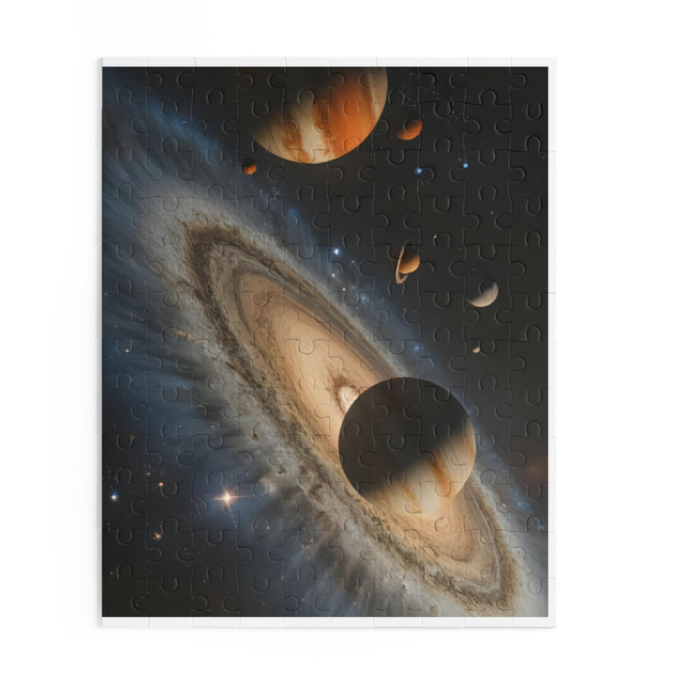 Cosmic Space Puzzle - 120,252,500-Piece Jigsaw Game for Space Lovers, Family Fun Night