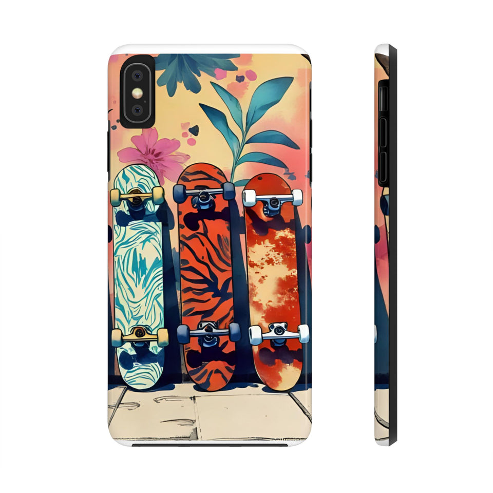 Skateboard Art Phone Case – Tough protective cover