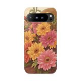 Floral Phone Case – protect your smartphone with style and durability, featuring a colorful flower design. This tough protective case safeguards your device from scratches, drops, and everyday wear while adding a vibrant, nature-inspired touch. Perfect for nature lovers, spring fashion enthusiasts, and anyone who wants to combine function with style.