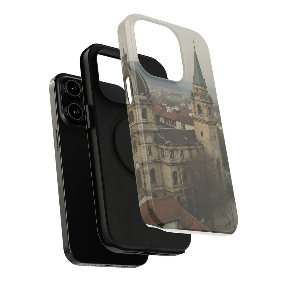 Stylish Impact-Resistant Phone Cases with Scenic Design, Durable Cell Covers, Perfect Gift for Travelers, Functional Phone Accessories