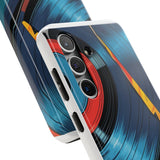 Retro Vinyl Record Phone Case – Front View