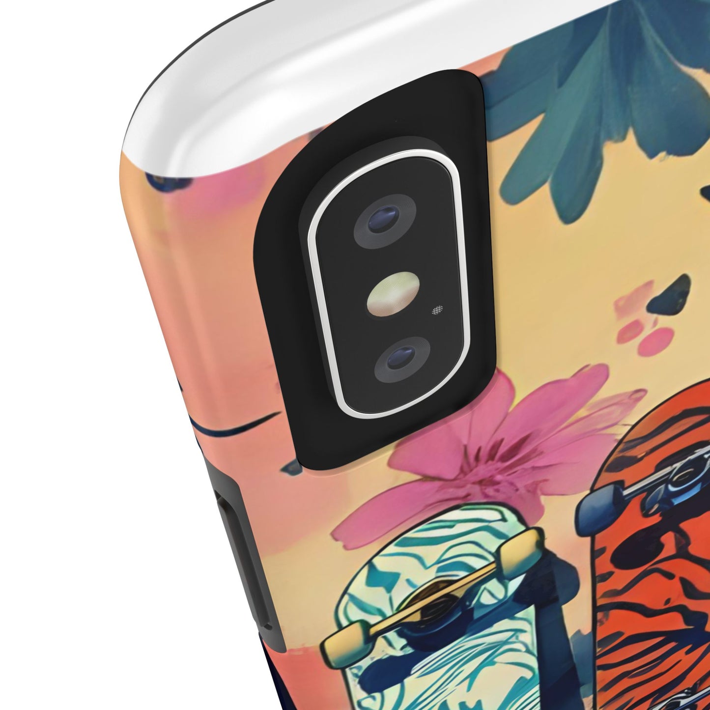 Skateboard Art Phone Cases | Tough Phone Covers for Skaters | Unique Gift for Skateboard Lovers, Trendy Protection, Custom Designs