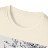 Sakura Samurai Unisex T-Shirt | Eco-Friendly Softstyle Tee, Anime Lover Gift, Casual Wear, Spring Fashion, Unique Art T-Shirt