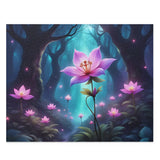 Fantastical Flower Puzzle - 120/252/500-Piece, Relaxing Jigsaw, Nature Lover Gift, Family Activity, Home Decor