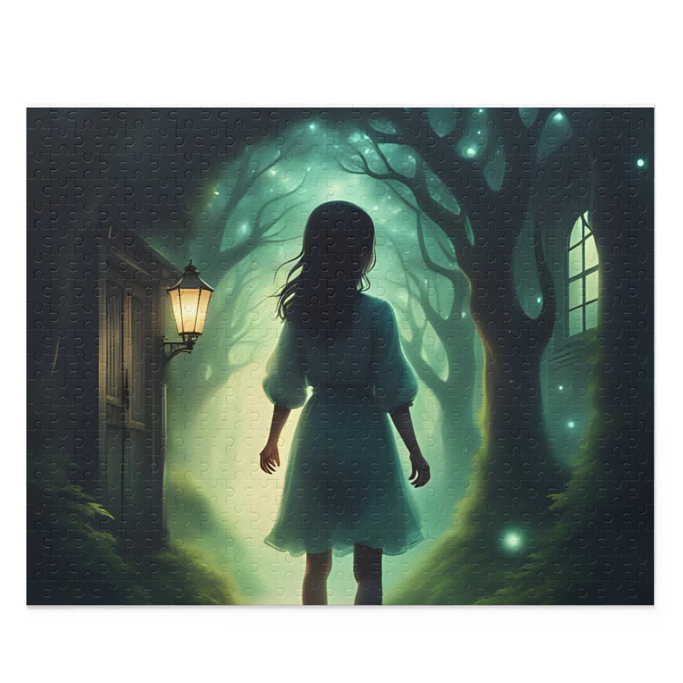 Dreamy Forest Puzzle - 120, 252, 500-Piece Jigsaw for Family Fun, Cozy Nights, Gifts for Puzzle Lovers, Home Decor, Relaxation Activity