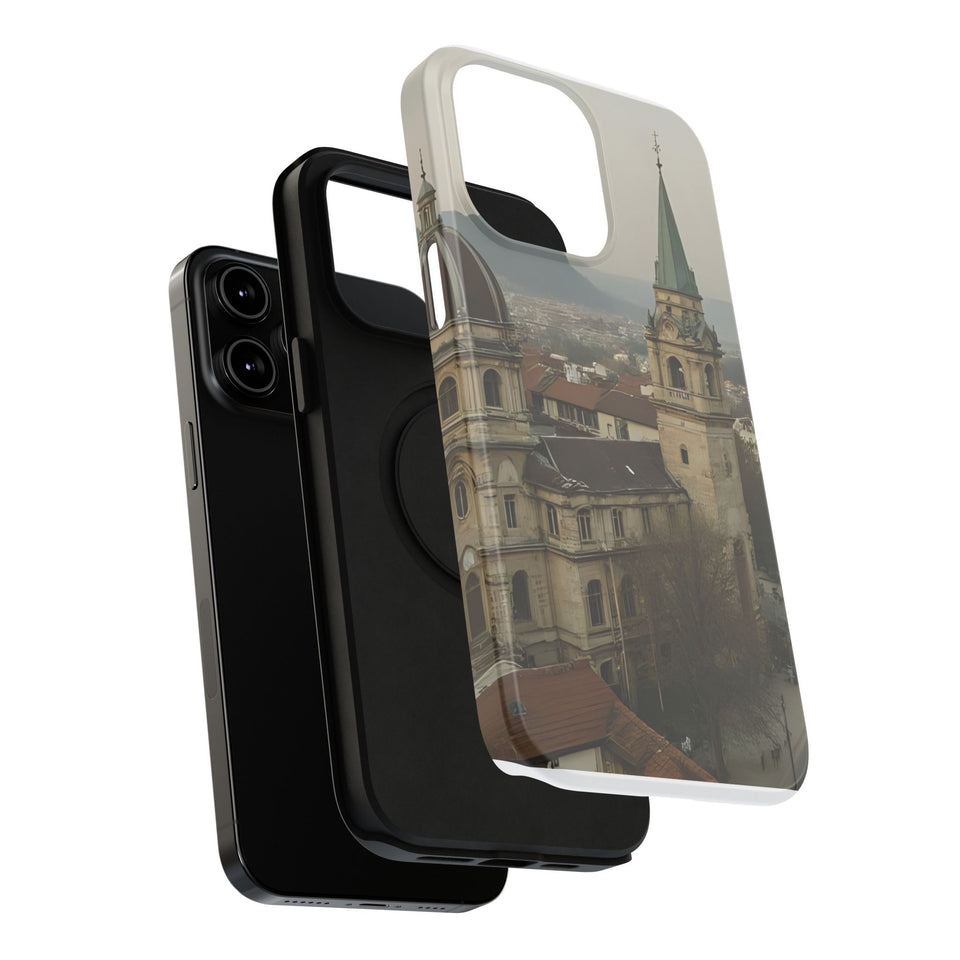 Stylish Impact-Resistant Phone Cases with Scenic Design, Durable Cell Covers, Perfect Gift for Travelers, Functional Phone Accessories