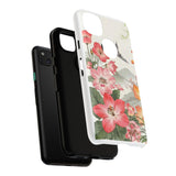 Floral Phone Case tough cover back design