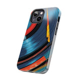 Retro Vinyl Record Phone Case – Front View