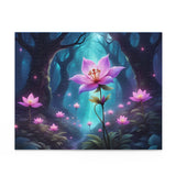 Fantastical Flower Puzzle - 120/252/500-Piece, Relaxing Jigsaw, Nature Lover Gift, Family Activity, Home Decor