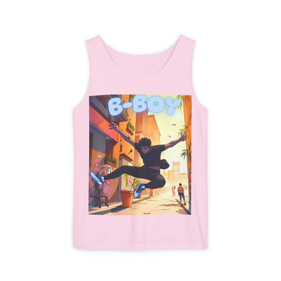 Urban Dance Vibes Tank Top - Perfect for Streetwear Style, B-Boy Culture, Summer Festivals, Dance Events, Active Lifestyle