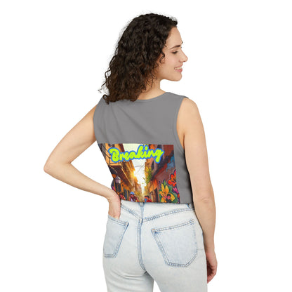 Urban Dance Vibes Tank Top - Perfect for Streetwear Style, B-Boy Culture, Summer Festivals, Dance Events, Active Lifestyle
