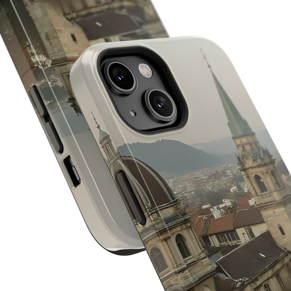 Stylish Impact-Resistant Phone Cases with Scenic Design, Durable Cell Covers, Perfect Gift for Travelers, Functional Phone Accessories