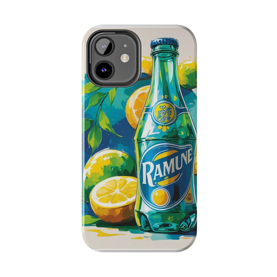 Tough Phone Case Vintage Ramune – Front View