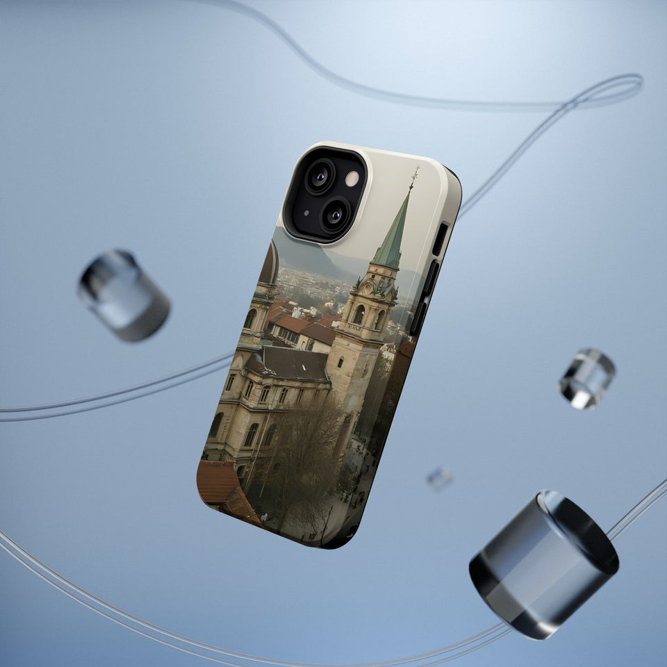 Stylish Impact-Resistant Phone Cases with Scenic Design, Durable Cell Covers, Perfect Gift for Travelers, Functional Phone Accessories