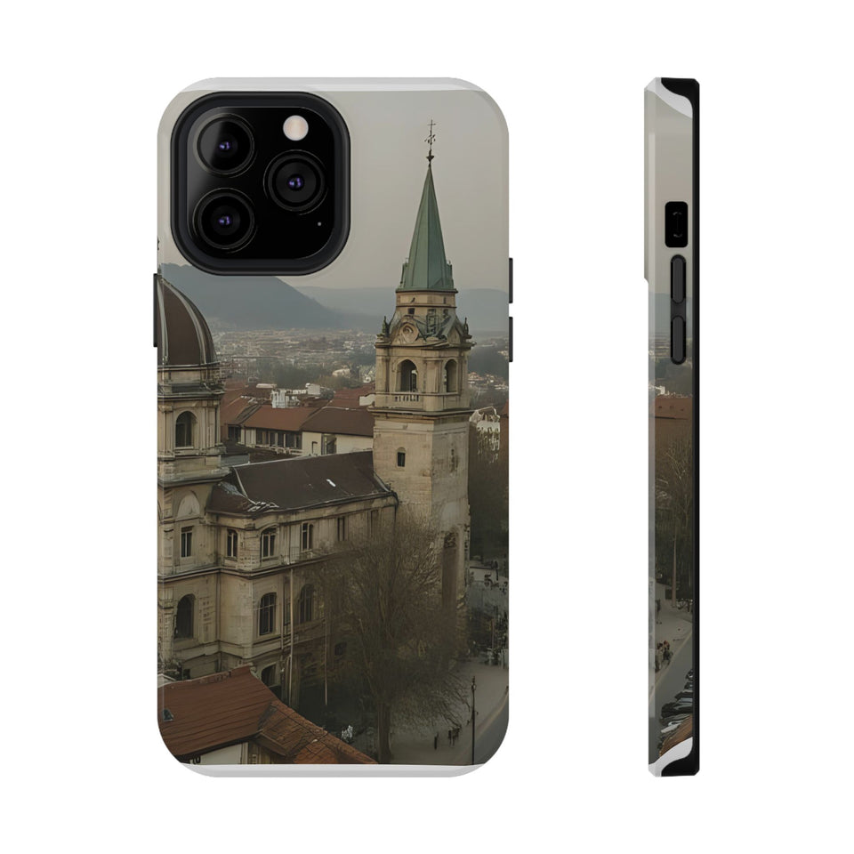 Stylish Impact-Resistant Phone Cases with Scenic Design, Durable Cell Covers, Perfect Gift for Travelers, Functional Phone Accessories